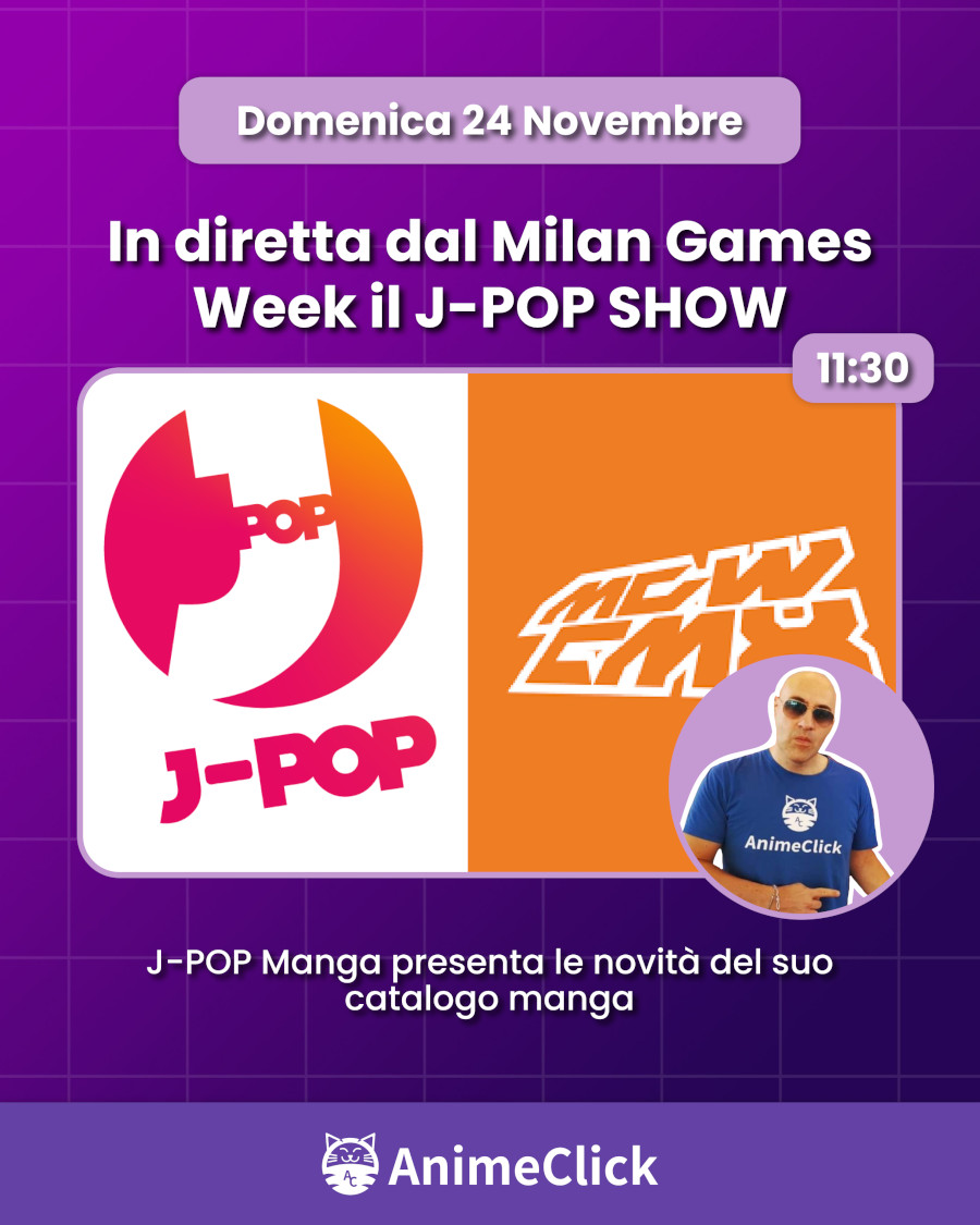 AnimeClick su Twitch: programma dal 18 al 24 novembre